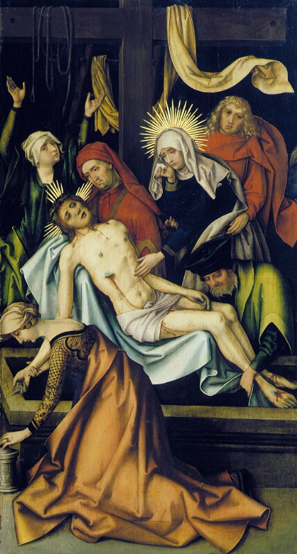 Grablegung Christi von Holbein Hans der Ältere