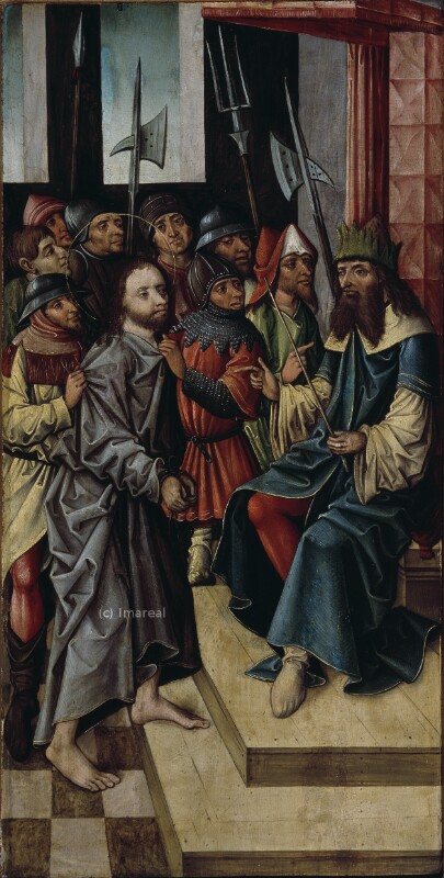 Christus vor Pilatus von Wolgemut-Umkreis