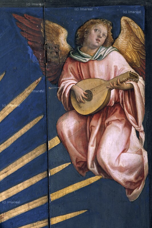 Engel mit Mandoline von Hans Süß von Kulmbach