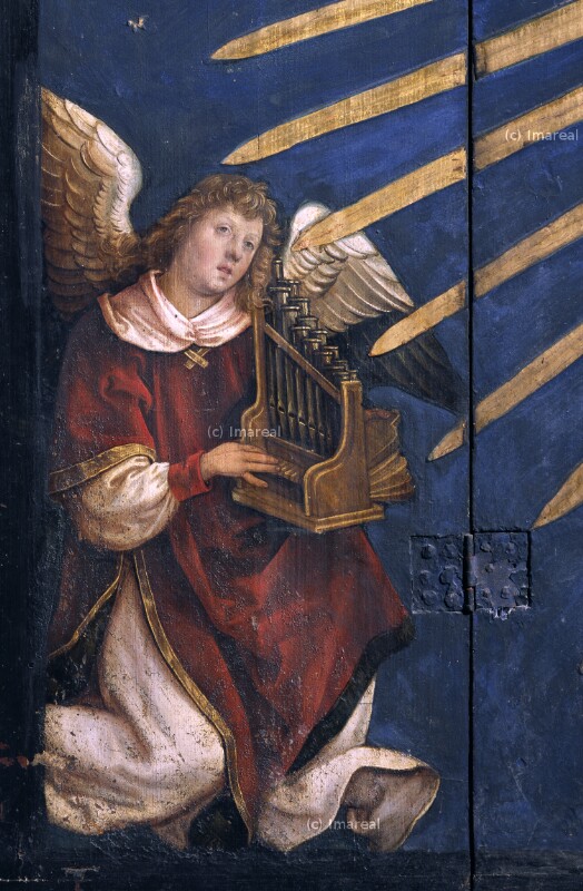 Engel mit Orgelportativ von Hans Süß von Kulmbach