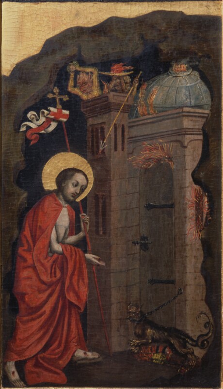 Christus in der Vorhölle von Meister des Tucher Altars-Umkreis
