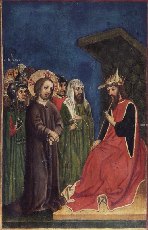 Christus vor Pilatus von Meister des Tucher Altars-Umkreis